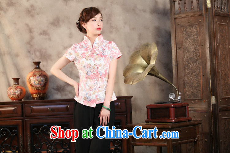Mrs Ingrid economy sprawl new stylish graphics thin ramp ends, Chinese qipao short-sleeved T-shirt spring and summer 101 HL color short-sleeved Western Red XXL pictures, price, brand platters! Elections are good character, the national distribution, so why buy now enjoy more preferential! Health