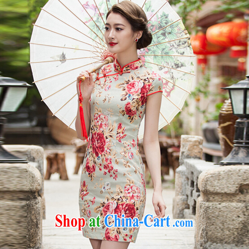 According to Chi-sun spring and summer with new, elegant qipao beauty daily improved stylish outfit Dress Suit S, according to Chi-sun, shopping on the Internet