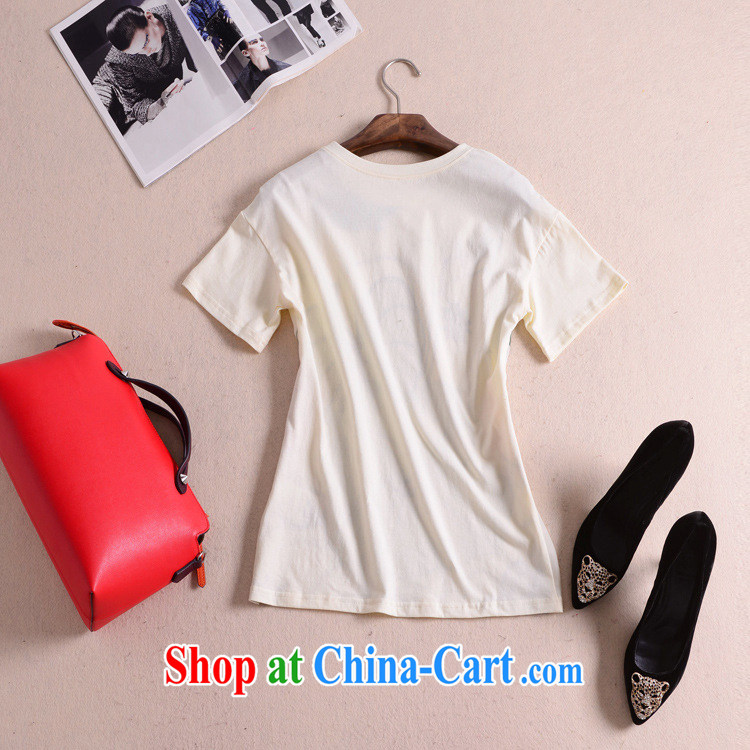 hamilton 2015 summer new girls T-shirts European site stylish flouncing spend loose fit short-sleeve silk shirt female KB 03 apricot L pictures, price, brand platters! Elections are good character, the national distribution, so why buy now enjoy more preferential! Health