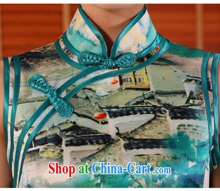 Butterfly Lovers 2015 spring and summer with new stylish improved short cheongsam dress retro daily Silk Cheongsam 10,000 Lights - pre-sale 10 days XXL pictures, price, brand platters! Elections are good character, the national distribution, so why buy now enjoy more preferential! Health