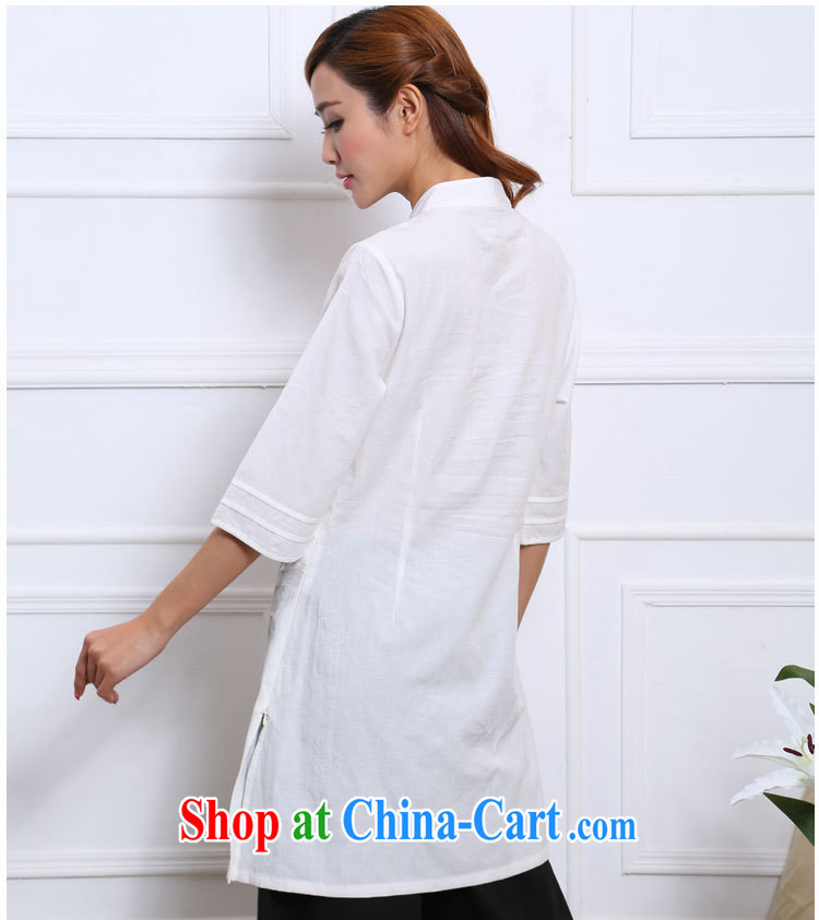 Energy, Philip Li painting China wind stretches the girl T-shirt, long Tang is improved, served white XL pictures, price, brand platters! Elections are good character, the national distribution, so why buy now enjoy more preferential! Health