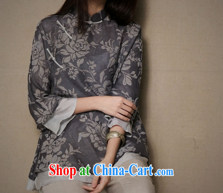 Asked about Ramadan and the Hyatt heart health female summer new Chinese, for the buckle clothing floral double small doux T-shirt 2000 gray XL pictures, price, brand platters! Elections are good character, the national distribution, so why buy now enjoy more preferential! Health
