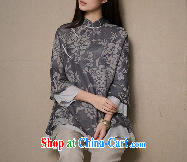 Asked about Ramadan and the Hyatt heart health female summer new Chinese, for the buckle clothing floral double small doux T-shirt 2000 gray XL pictures, price, brand platters! Elections are good character, the national distribution, so why buy now enjoy more preferential! Health