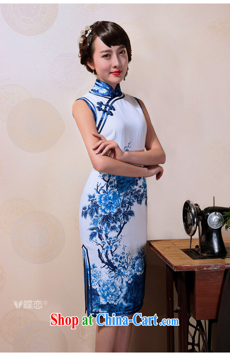 Butterfly Lovers summer 2015 with new, improved and stylish long, cultivating cheongsam dress antique porcelain was cotton the cheongsam 54,249 short-sleeve - pre-sale 15 days XXL pictures, price, brand platters! Elections are good character, the national distribution, so why buy now enjoy more preferential! Health