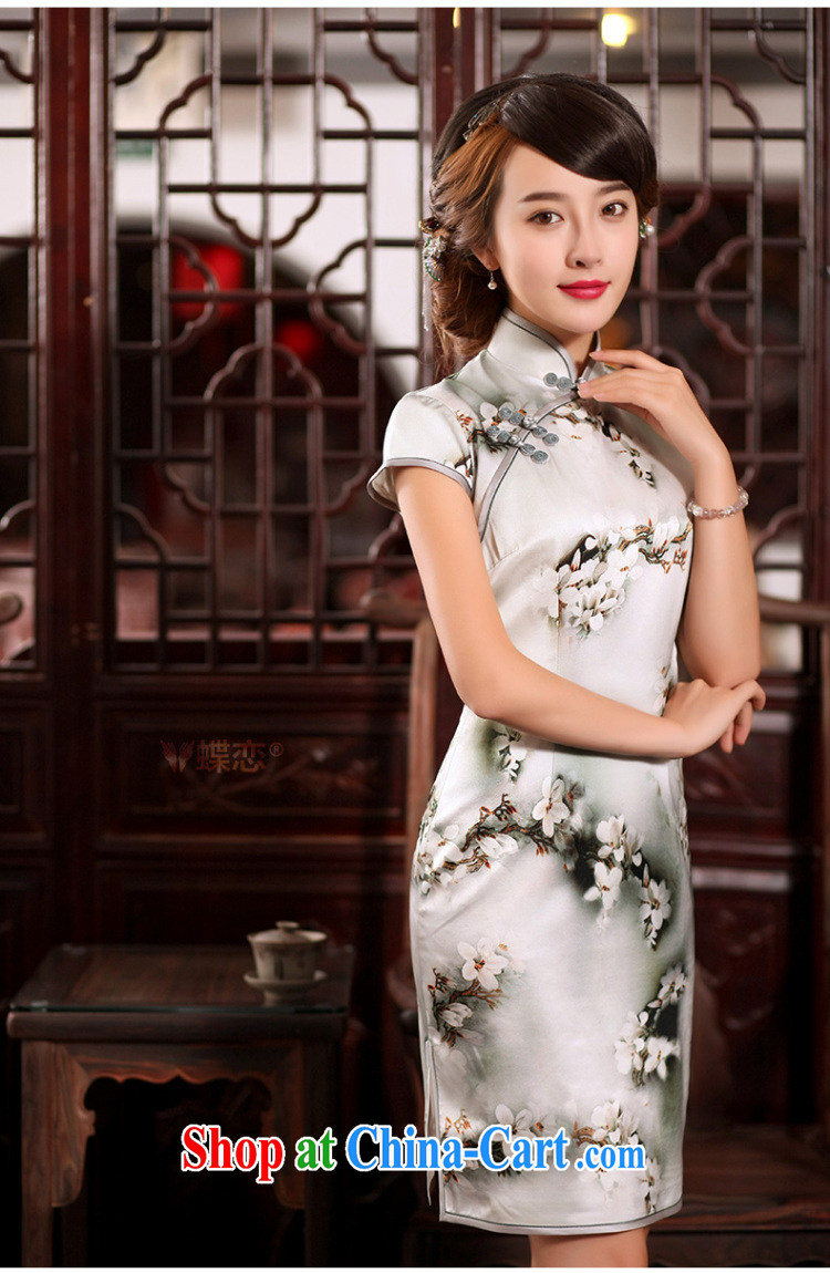 Butterfly Lovers 2015 summer new retro dresses upscale silk stylish improved short-day dresses skirt 55,258 figure - pre-sale 7 days XXL pictures, price, brand platters! Elections are good character, the national distribution, so why buy now enjoy more preferential! Health