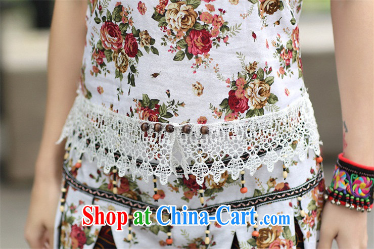 The acajou (summer 2015 New National wind women's clothing Summer Package new, small vest + lanterns pants outfit two piece kit 009 white kit, pictures, price, brand platters! Elections are good character, the national distribution, so why buy now enjoy more preferential! Health