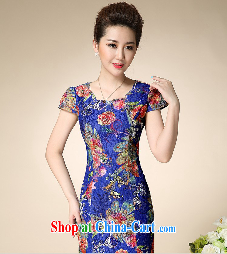 Petals rain family * 2015 new lace cheongsam retro elegant qipao dress improved stylish beauty with MOM 1086, Mei Hua XL pictures, price, brand platters! Elections are good character, the national distribution, so why buy now enjoy more preferential! Health