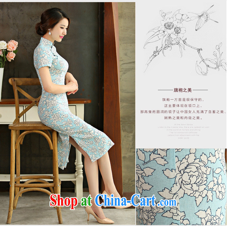 Take Princess saga: 2015 summer beauty antique large yards, cheongsam dress Green Maze 9008 XXL pictures, price, brand platters! Elections are good character, the national distribution, so why buy now enjoy more preferential! Health