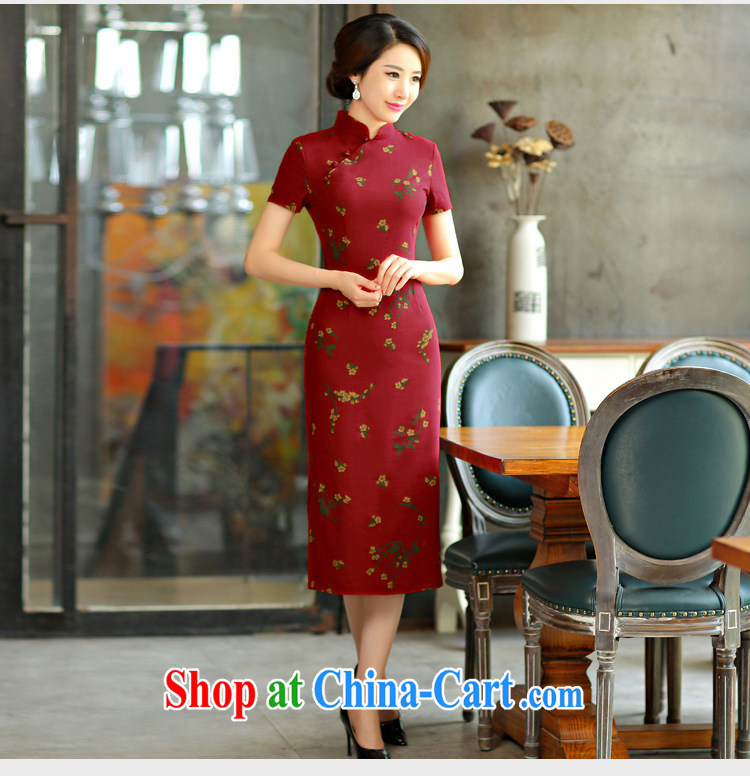 Korea, Lakhdar Brahimi; 9007 only 2015 spring and summer with retro beauty graphics thin short sleeves in the Code improved linen long skirt outfit Huangmei 9012 M pictures, price, brand platters! Elections are good character, the national distribution, so why buy now enjoy more preferential! Health