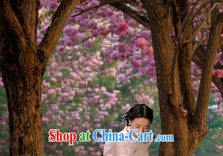 Hung Tai spring to pre-sale light note 2015 summer new dresses retro arts and cultural dress embroidered shaggy dresses skirts pink L pictures, price, brand platters! Elections are good character, the national distribution, so why buy now enjoy more preferential! Health