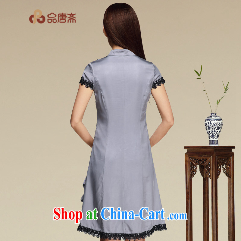 Mr Tang, Id al-Fitr original silk cheongsam dress exclusive sauna silk retro dresses high quality Chinese clothing picture color XL, Tang ID al-Fitr, shopping on the Internet