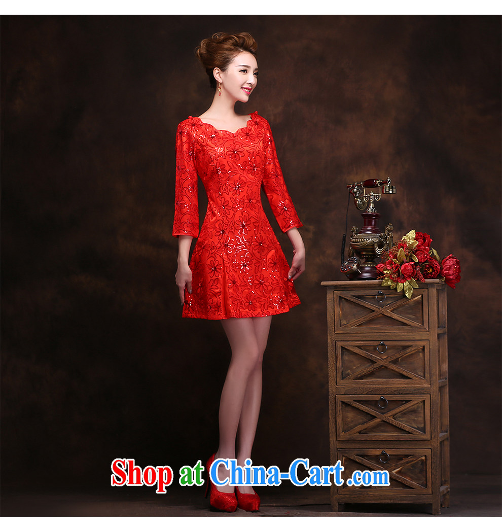 The beautiful yarn red-waist dresses new, bright, lace-style improved cultivating simplicity daily short skirts dresses video thin toast serving the Code. Pictures, price, brand platters! Elections are good character, the national distribution, so why buy now enjoy more preferential! Health