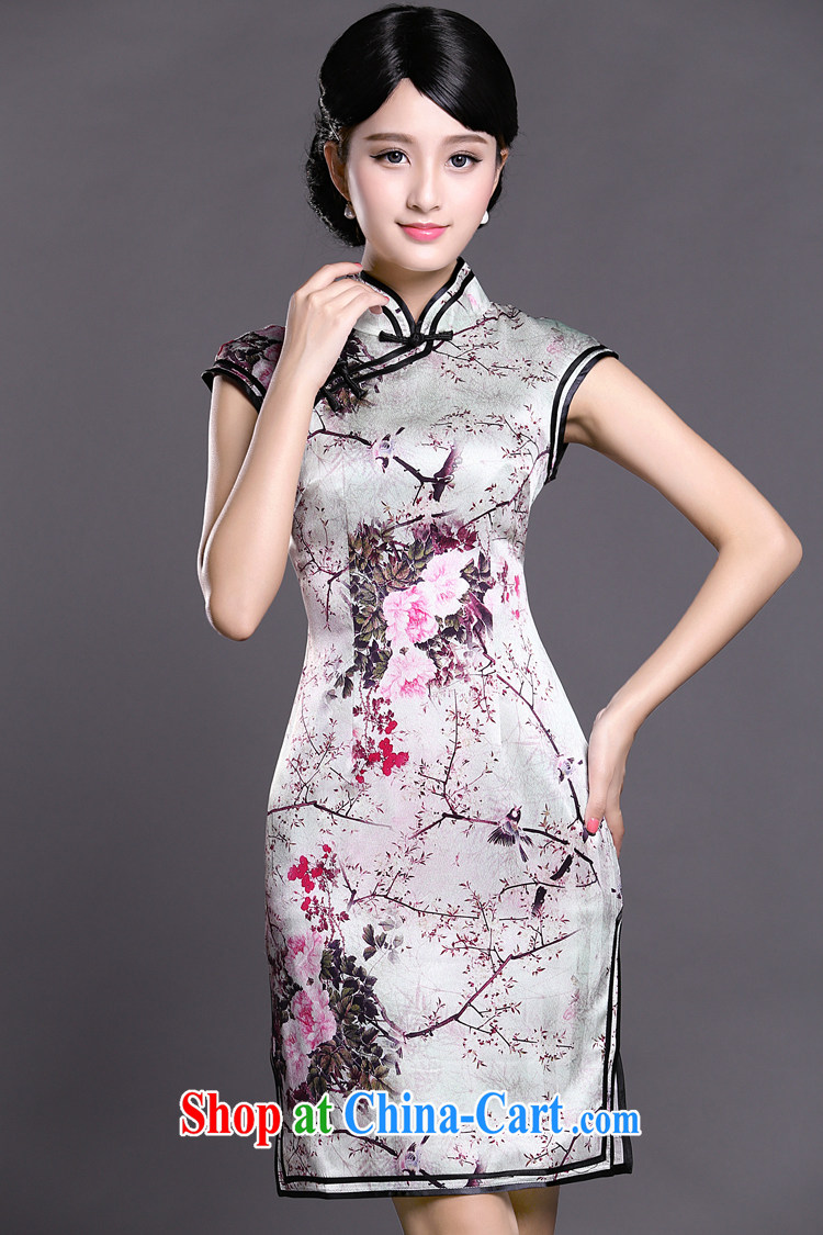 Joe is still name-yuan China cheongsam dress summer style dress ZS 017 white XXL pictures, price, brand platters! Elections are good character, the national distribution, so why buy now enjoy more preferential! Health