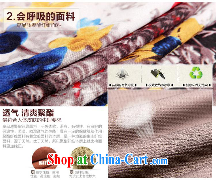 Black butterfly Mother's Day older women mother Summer Package summer new retro short-sleeved grandmother with retro blue 4 XL for 135 - 155 jack) pictures, price, brand platters! Elections are good character, the national distribution, so why buy now enjoy more preferential! Health
