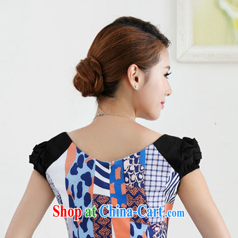 And, in accordance with short sleeves cheongsam dress retro Ethnic Wind cheongsam beauty improved daily cheongsam dress LYE 66,635 XXL suit, and, in accordance with (leyier), shopping on the Internet
