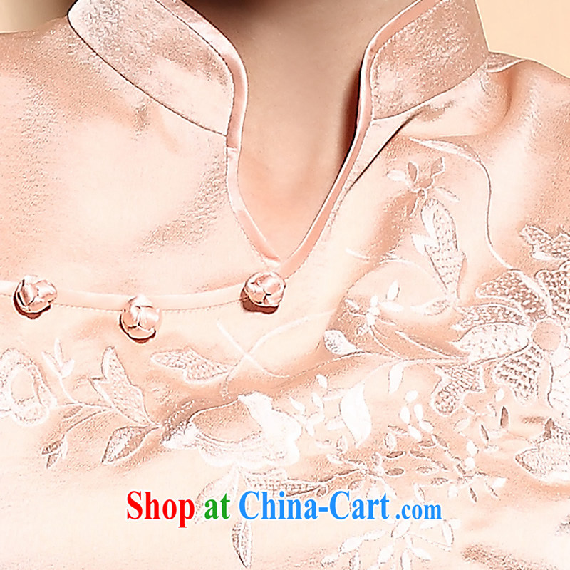 The CYD HO Kwun Tong' smiling Chinese, spring cuff in 2015 China wind female cheongsam shirt TC XXL 3820, Su-koon Tang, shopping on the Internet