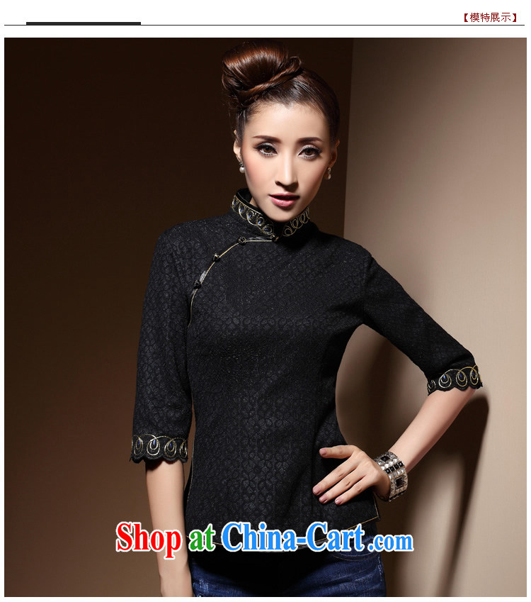Cyd Ho Kwun Tong for a night and spring loaded, Tang with 2015 New China wind girls dresses T-shirt XXXL pictures, price, brand platters! Elections are good character, the national distribution, so why buy now enjoy more preferential! Health
