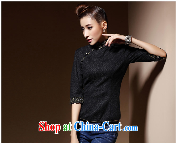 Cyd Ho Kwun Tong for a night and spring loaded, Tang with 2015 New China wind girls dresses T-shirt XXXL pictures, price, brand platters! Elections are good character, the national distribution, so why buy now enjoy more preferential! Health