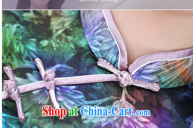 VEOCF days, summer 2015 new female retro high on the truck in cultivating long Silk Dresses 110 - 1535 7 color XXL pictures, price, brand platters! Elections are good character, the national distribution, so why buy now enjoy more preferential! Health