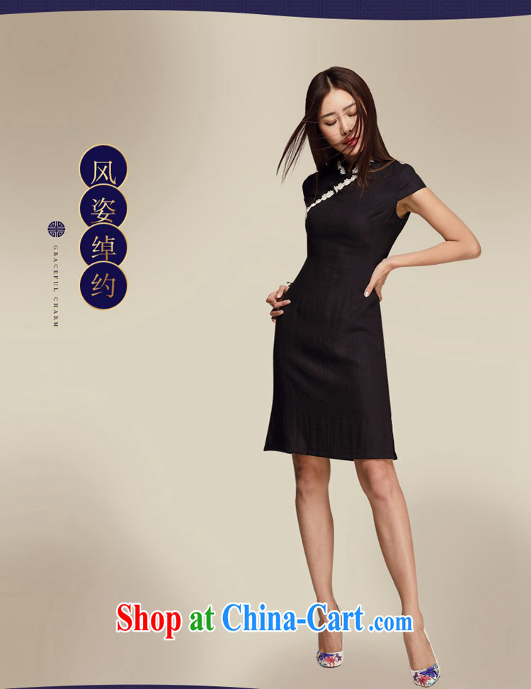 MR HENRY TANG (Id al-Fitr cheongsam dress 2015 new summer improved qipao cotton Ma dress aura, Ms. cheongsam dress picture color XL pictures, price, brand platters! Elections are good character, the national distribution, so why buy now enjoy more preferential! Health
