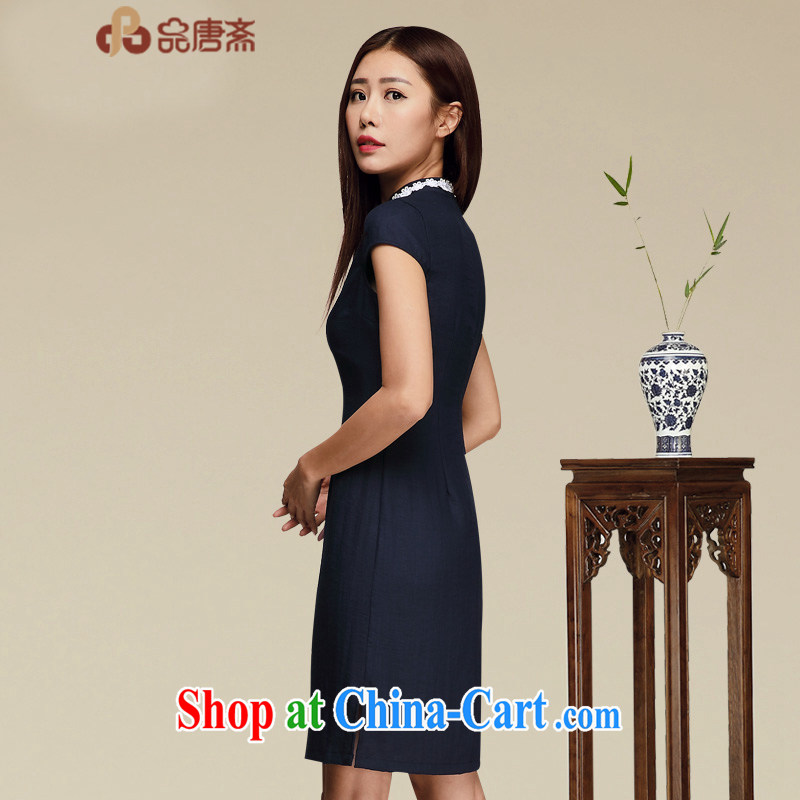 Mr Henry Tang, Id al-Fitr cheongsam dress 2015 new, improved summer cotton dresses the dresses, style dresses dresses picture color XL, Tang ID al-Fitr, shopping on the Internet