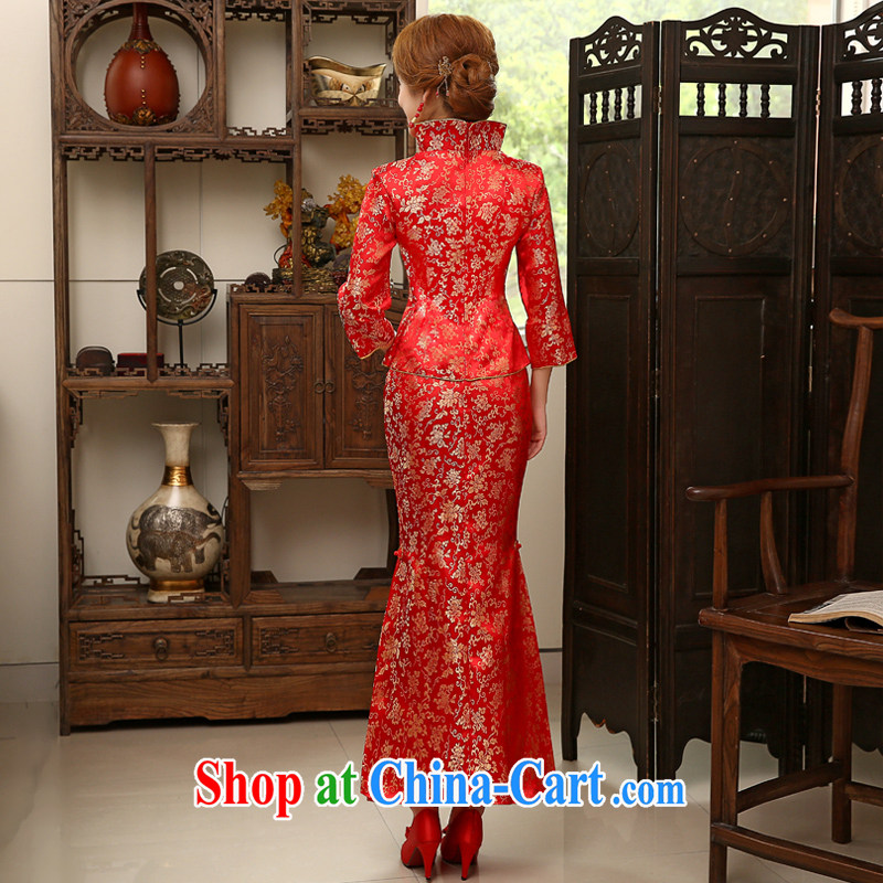 Leigh impression wedding dresses 2015 new marriages served toast red fashion dresses 2008 Q XL impression, Leigh, shopping on the Internet