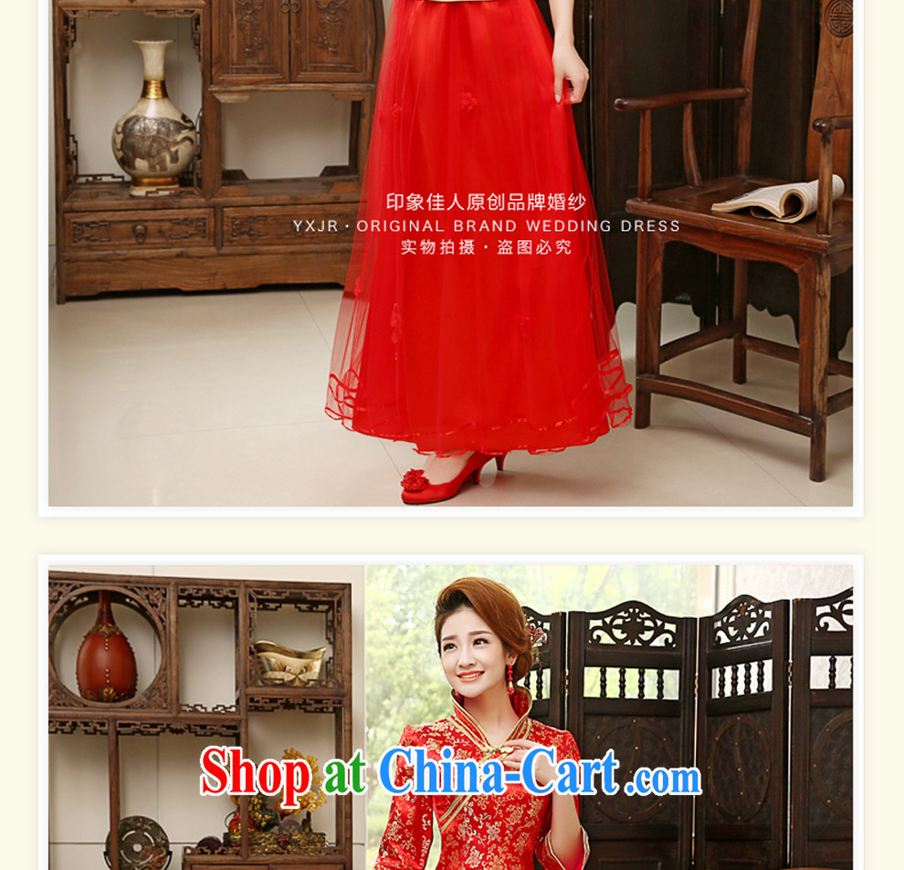 Leigh impression toast service bridal dresses 2015 red retro Long Red Beauty wedding dresses 2006 Q XL pictures, price, brand platters! Elections are good character, the national distribution, so why buy now enjoy more preferential! Health