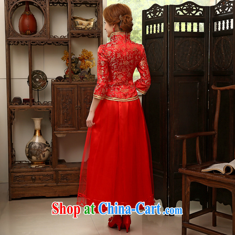 Leigh impression toast service bridal dresses 2015 red retro Long Red Beauty wedding dresses 2006 Q XL impression, lady, and shopping on the Internet