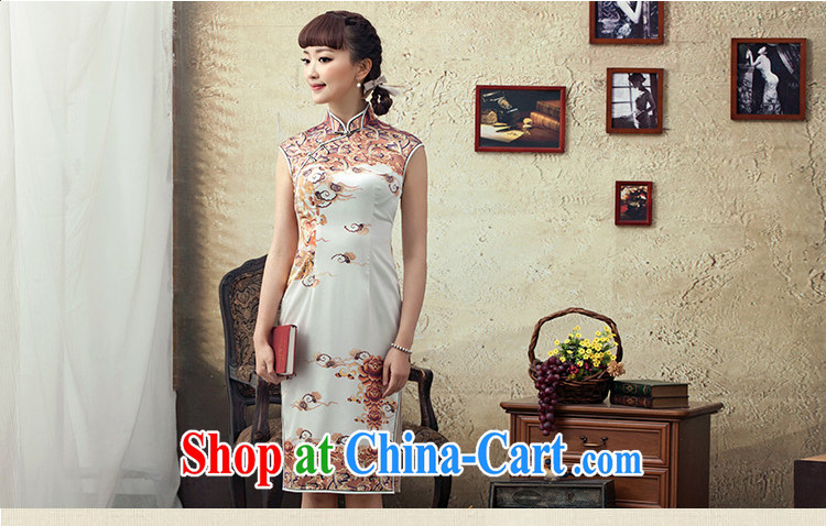 once and for all and fatally jealous dancing phoenix cheongsam dress 2015 new summer standard sauna silk stylish improved cultivation cheongsam dress 緗 color 2 XL pictures, price, brand platters! Elections are good character, the national distribution, so why buy now enjoy more preferential! Health