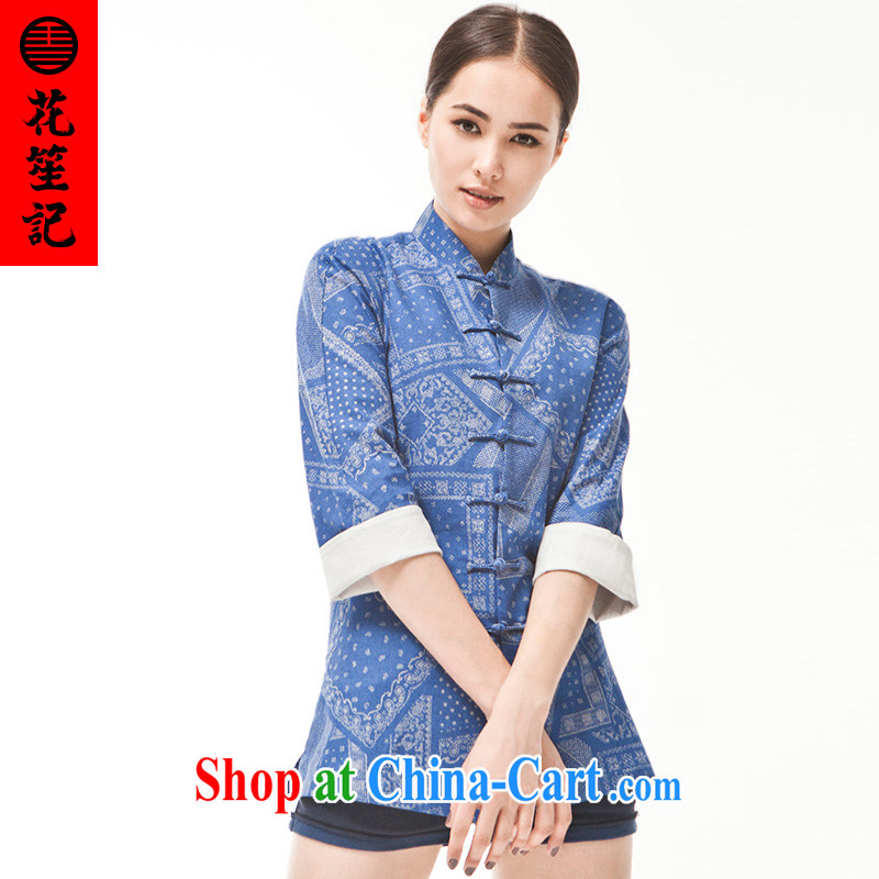 China wind nation retreat, clothing, cotton, the Commission led the charge-back Chinese Antique ethnic turmoil, T-shirt National Alliance (M), take note his Excellency (HUSENJI), and, on-line shopping