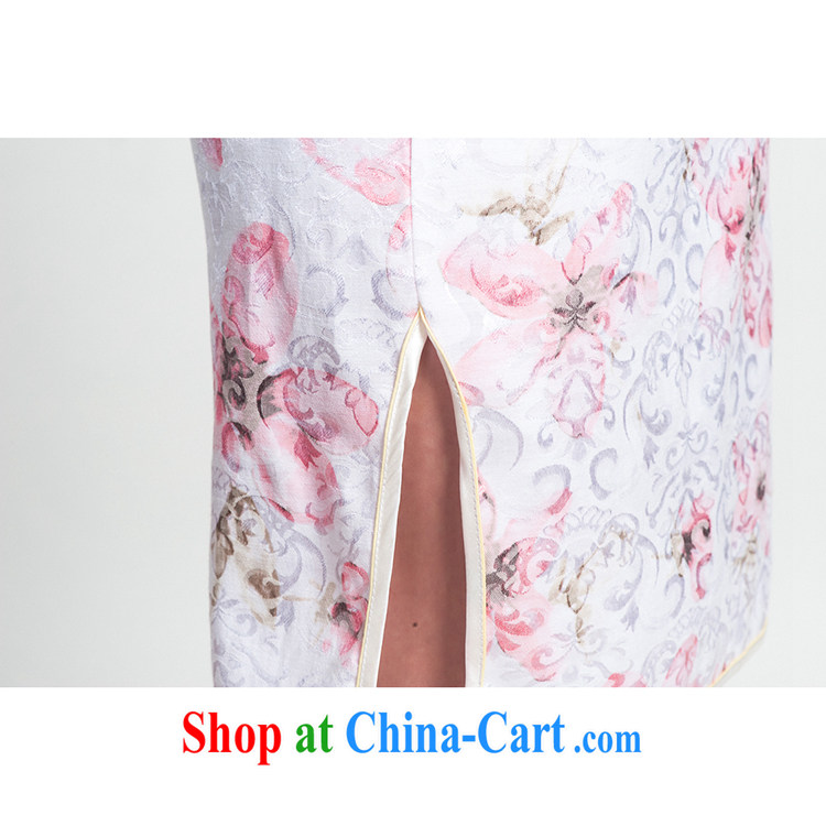 100 brigade Bailv summer new jacquard cotton stamp Chinese qipao short-sleeve dresses female B F 1 1028 # sauna-jae of C - 02 - 2 blue pictures, price, brand platters! Elections are good character, the national distribution, so why buy now enjoy more preferential! Health