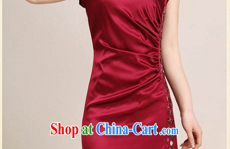 Recall that advisory committee that child care 2015 summer new dress Silk Dresses cultivating small red dress upscale Silk Dresses 8007 wine red 8007 4 XL pictures, price, brand platters! Elections are good character, the national distribution, so why buy now enjoy more preferential! Health