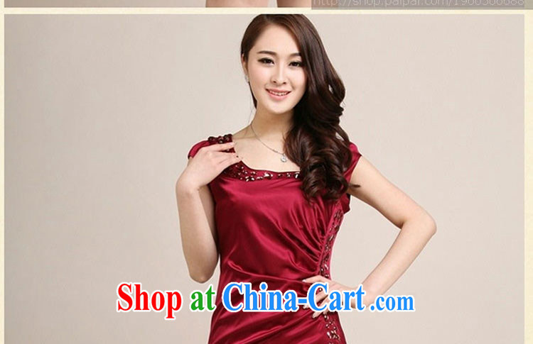 Recall that advisory committee that child care 2015 summer new dress Silk Dresses cultivating small red dress upscale Silk Dresses 8007 wine red 8007 4 XL pictures, price, brand platters! Elections are good character, the national distribution, so why buy now enjoy more preferential! Health