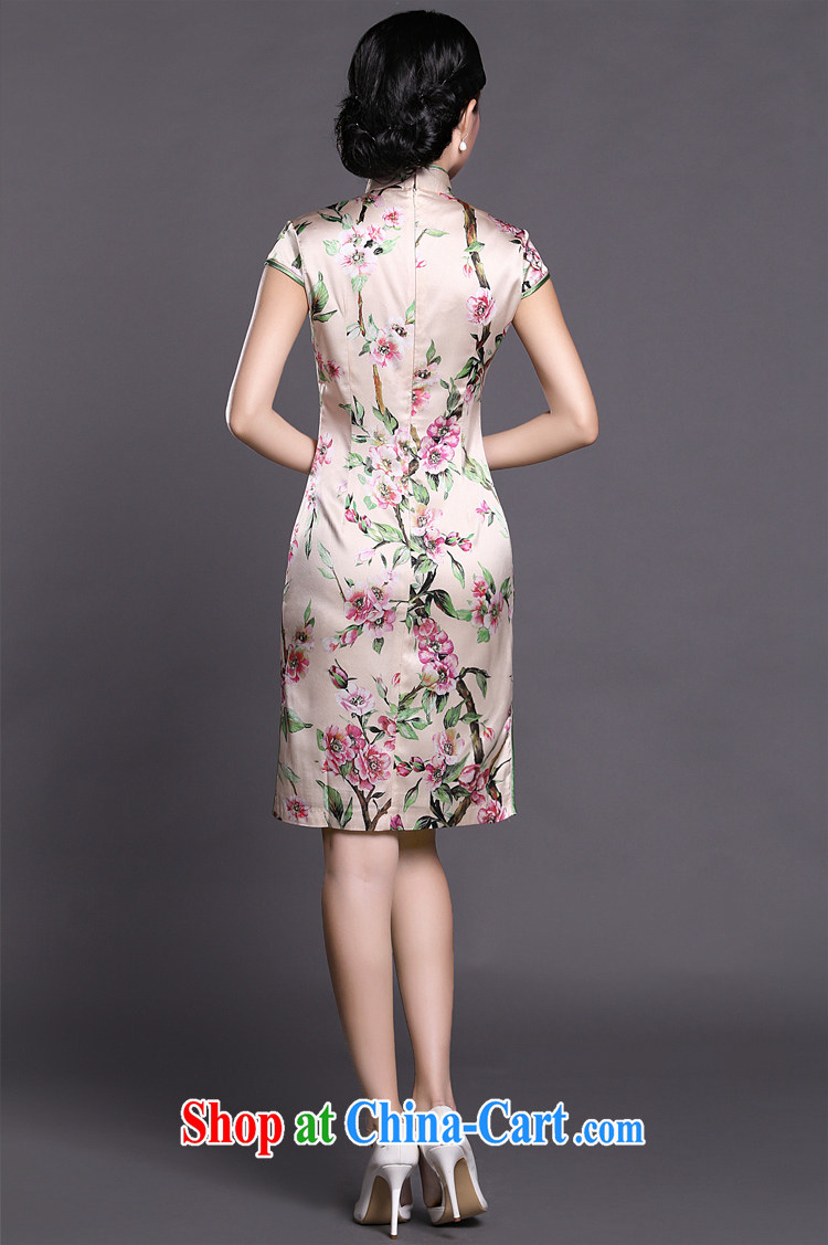 Joe is a Korea won cheongsam dress silk, summer Chinese Dress ZS 015 fancy XXL pictures, price, brand platters! Elections are good character, the national distribution, so why buy now enjoy more preferential! Health
