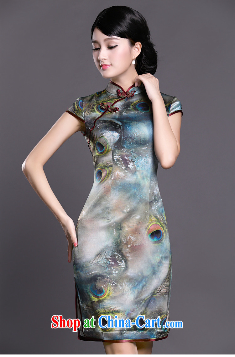 Joe is still a ritual of Korea traditional Silk Cheongsam style Ms. ZS load 016 fancy XXL pictures, price, brand platters! Elections are good character, the national distribution, so why buy now enjoy more preferential! Health