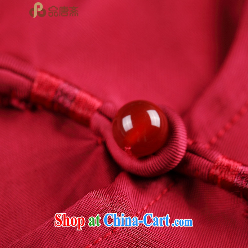 Mr Henry Tang, Id al-Fitr 2015 new chinese daily, Ms. Han-summer retreat China wind sauna silk dress retro short-sleeved Silk Cheongsam shirt red XL, Tang ID al-Fitr, shopping on the Internet