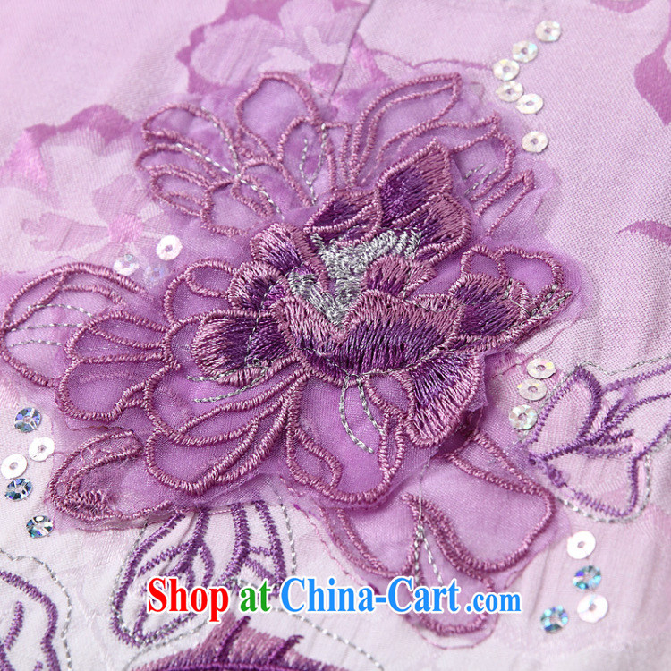 Aviation poetry flower 20152015 new summer fashion short retro dresses dresses dresses daily dress dress violet 2 XL pictures, price, brand platters! Elections are good character, the national distribution, so why buy now enjoy more preferential! Health