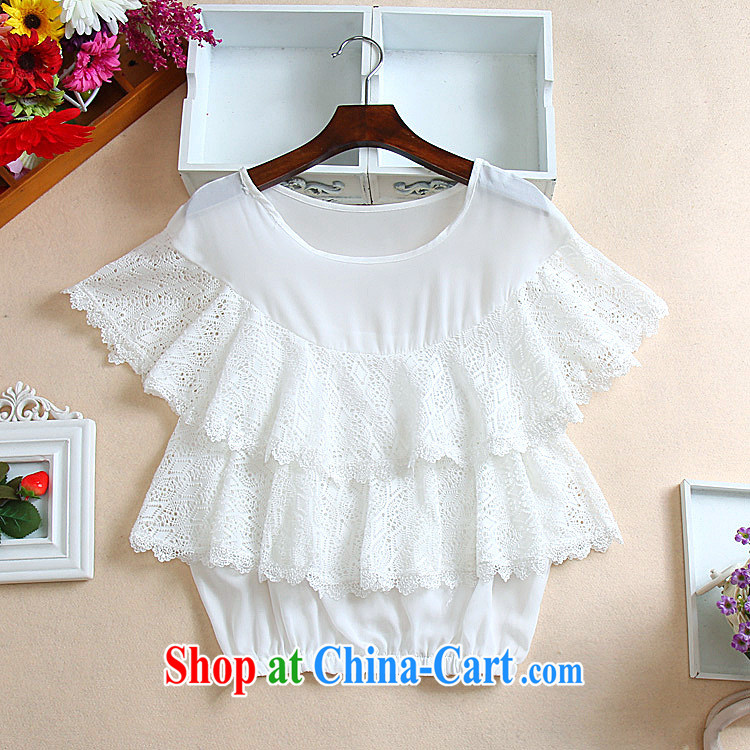 Orange Ngai advisory committee * 2015 summer new t-shirt flouncing lace snow woven stitching cultivating snow woven shirts female toner color code pictures, price, brand platters! Elections are good character, the national distribution, so why buy now enjoy more preferential! Health