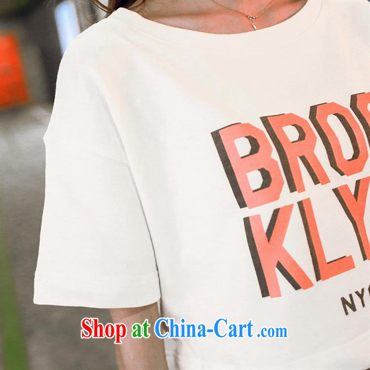 9 month female * 2015 love pill summer new leisure loose BROOKLYN letter stamp short, short-sleeved shirt T blue are code pictures, price, brand platters! Elections are good character, the national distribution, so why buy now enjoy more preferential! Health