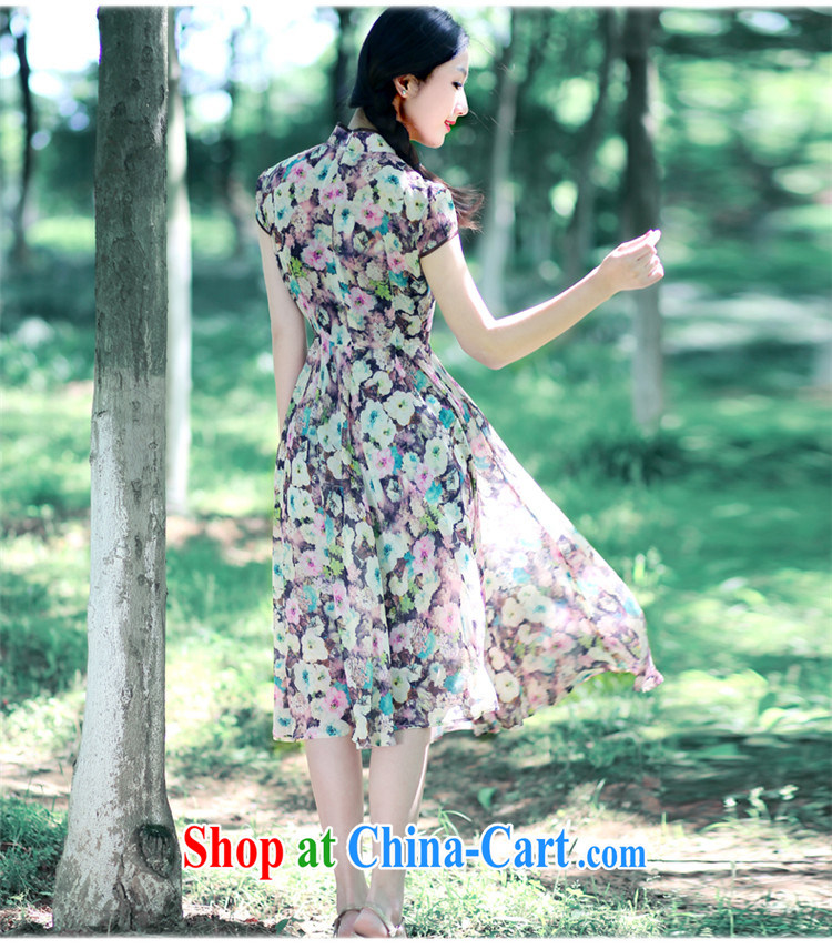 Ruyi wind National wind antique stamp snow woven dresses summer Chinese culture quality women's clothing dresses 5400 5400 fancy XL pictures, price, brand platters! Elections are good character, the national distribution, so why buy now enjoy more preferential! Health