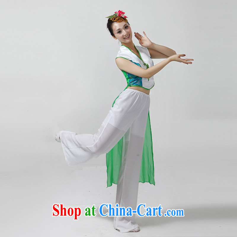 2015 New, Old yangko clothing Fan Dance clothing classical dance clothing female dance clothing dance clothing show clothing retro classical dancers dancing with color pictures XS, diffuse Connie married clothing, and shopping on the Internet
