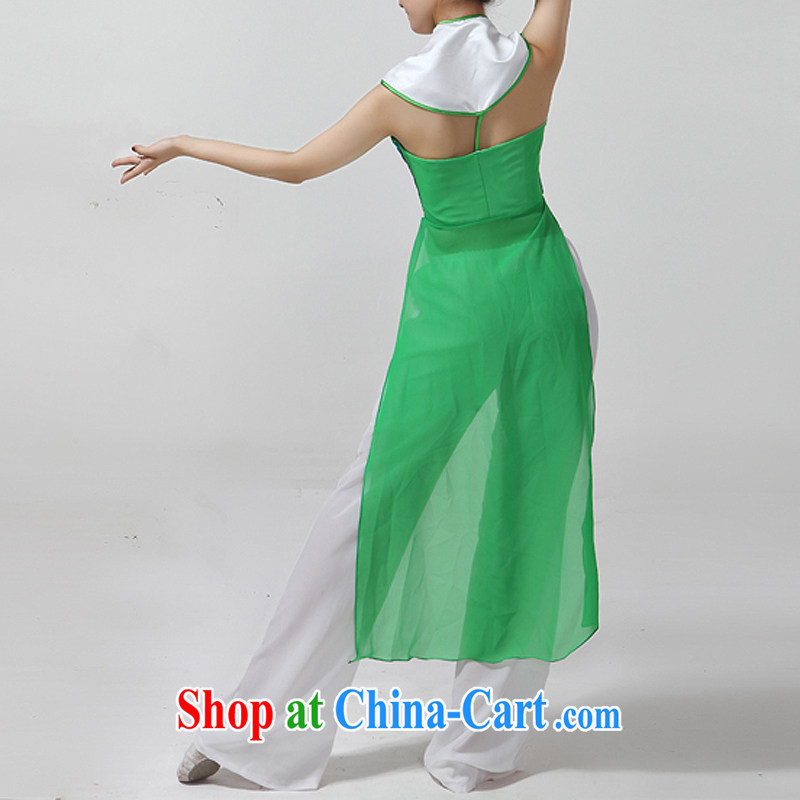 2015 New, Old yangko clothing Fan Dance clothing classical dance clothing female dance clothing dance clothing show clothing retro classical dancers dancing with color pictures XS, diffuse Connie married clothing, and shopping on the Internet