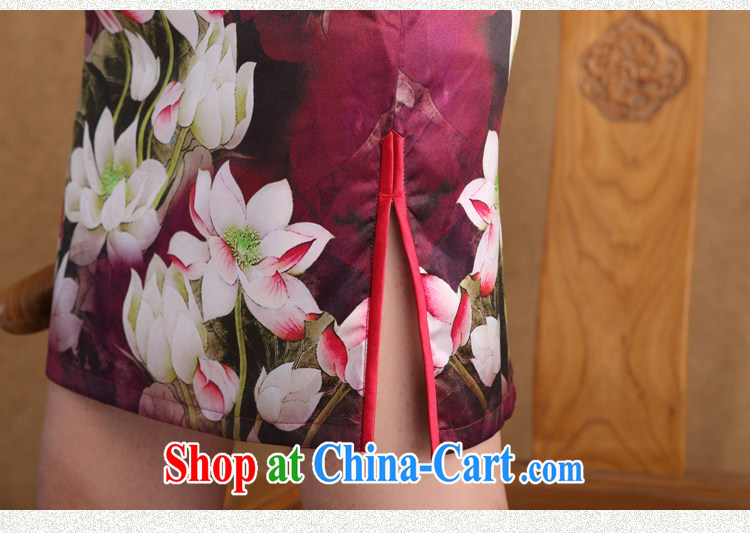 The Yee-Windsor-hee, 2015 new heavy Silk Cheongsam sauna Silk Cheongsam dress Daily Double the collar cheongsam dress SZ S 9928 L pictures, price, brand platters! Elections are good character, the national distribution, so why buy now enjoy more preferential! Health