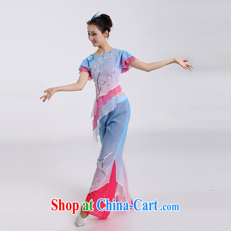 2015 new women afflicted Janggu dance uniforms, served 襦 skirt dance clothing classical dance fan dance, the costumes & Dance clothing female modern stage service picture color XS, diffuse Connie married Yi, shopping on the Internet
