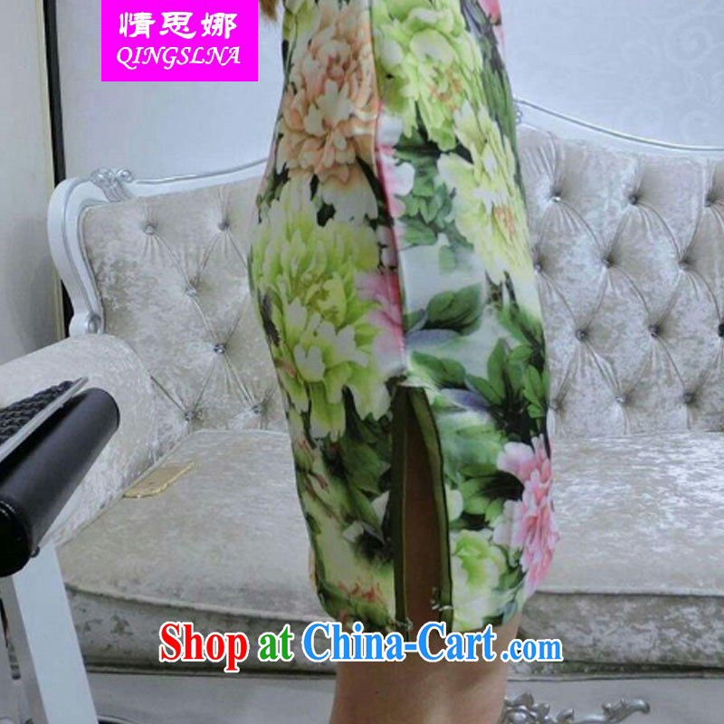 And Cisco's 2015 new retro sexy night dress the forklift truck graphics thin beauty package dresses and tight-fitting dresses picture color L, Cisco's (QINGSLNA), shopping on the Internet