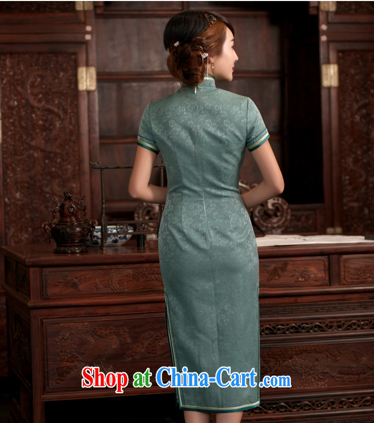 Birds love the pixel if the 2015 new summer dresses stylish and elegant elegant antique long Silk Cheongsam QD 760 figure XXL pictures, price, brand platters! Elections are good character, the national distribution, so why buy now enjoy more preferential! Health