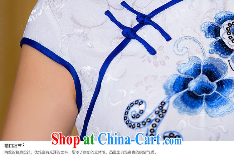 Love Life and fresh retro 2015 summer new legislative leaders tread embroidery high on the truck sexy beauty graphics thin cheongsam white XXL pictures, price, brand platters! Elections are good character, the national distribution, so why buy now enjoy more preferential! Health
