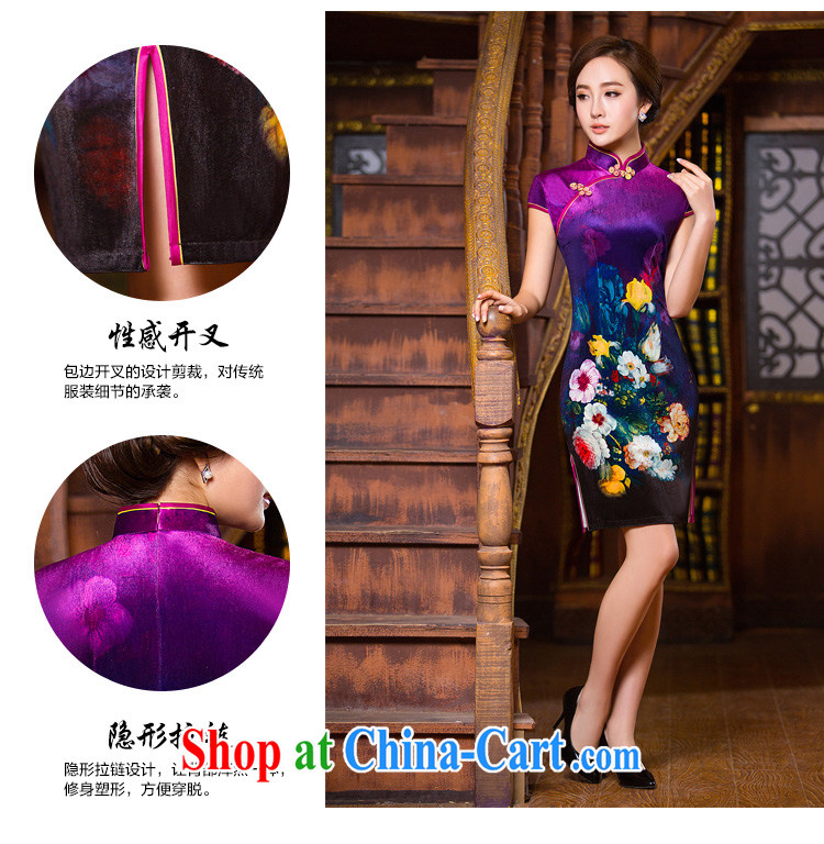 Love Life antique Chinese 2015 new upscale silk cultivation daily improved graphics thin sexy outfit purple XXL pictures, price, brand platters! Elections are good character, the national distribution, so why buy now enjoy more preferential! Health