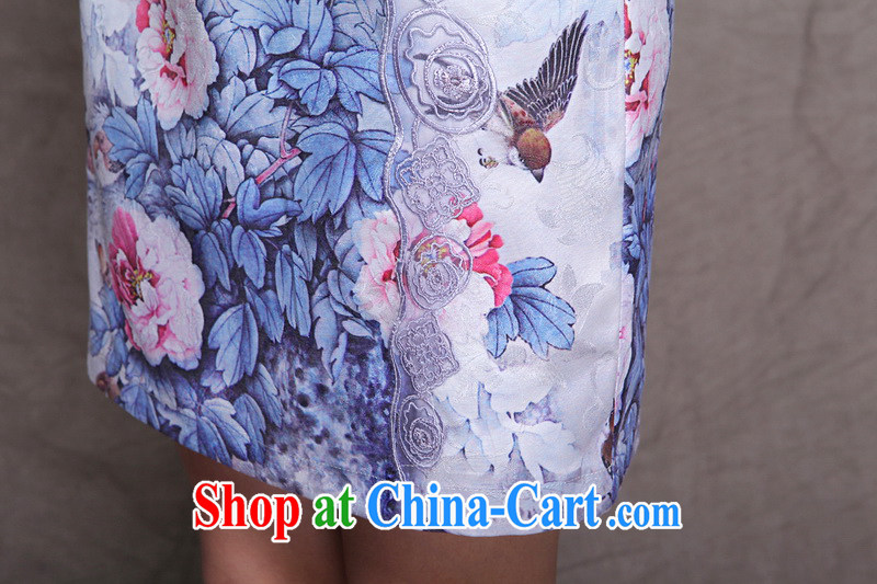 Kowloon City, 2015 high-end Ethnic Wind and stylish Chinese qipao dress retro beauty graphics thin cheongsam FA 033, 9902 green XL pictures, price, brand platters! Elections are good character, the national distribution, so why buy now enjoy more preferential! Health