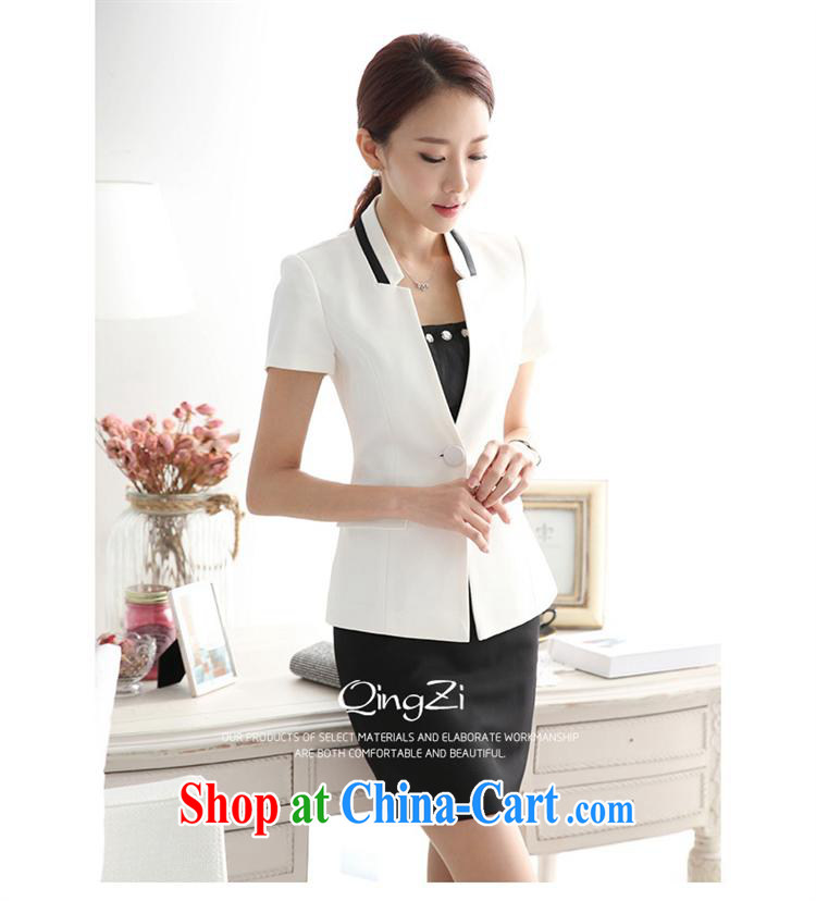 Orange Ngai advisory committee * 2015 summer new female short-sleeved small suit Female beauty, Korean OL Kit skirt white jacket + Black Body skirt XXXL pictures, price, brand platters! Elections are good character, the national distribution, so why buy now enjoy more preferential! Health